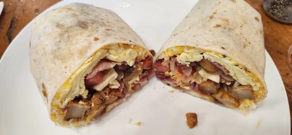 Country Style Breakfast Burrito