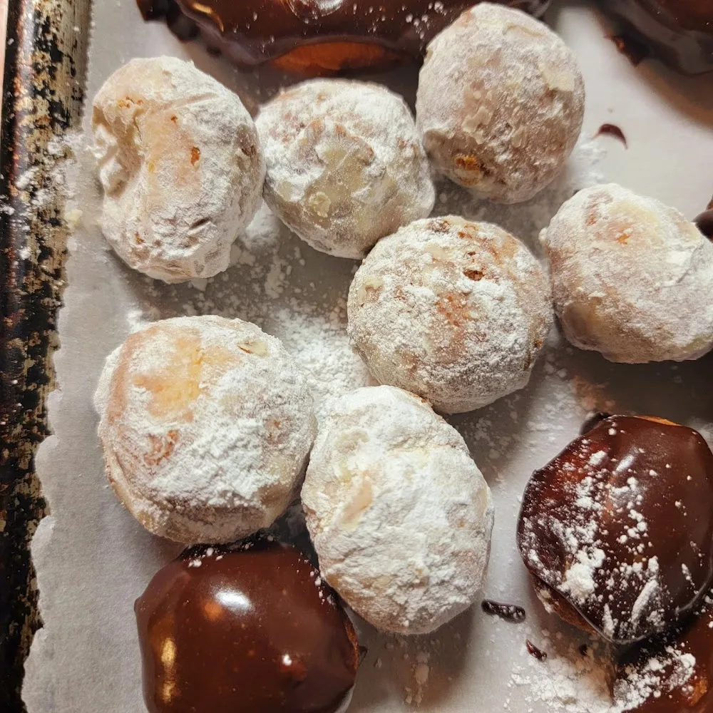 Homemade Powder Sugar Donuts