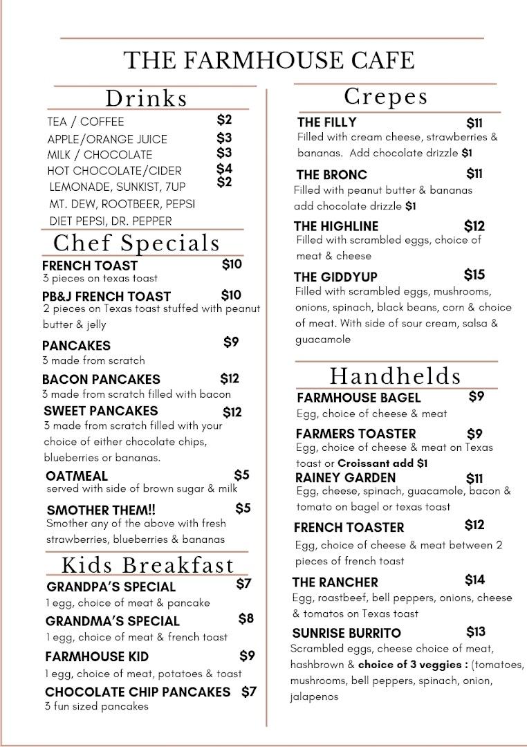 The Farmhouse Cafe